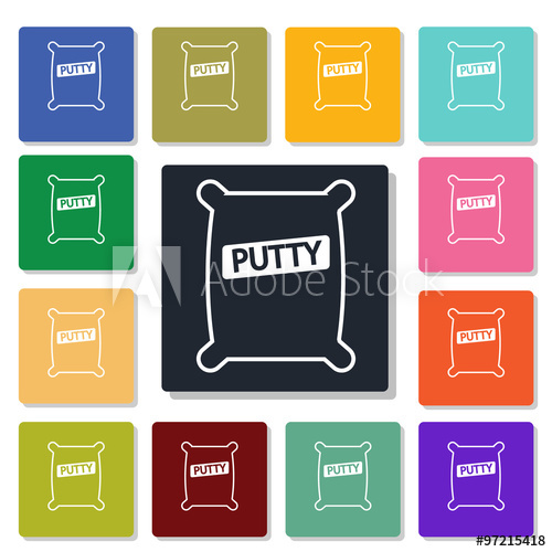 500x500 Bag Putty Icon