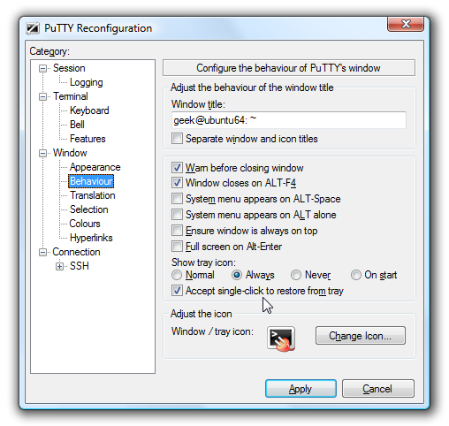 508x482 Put Your Putty In The System Tray