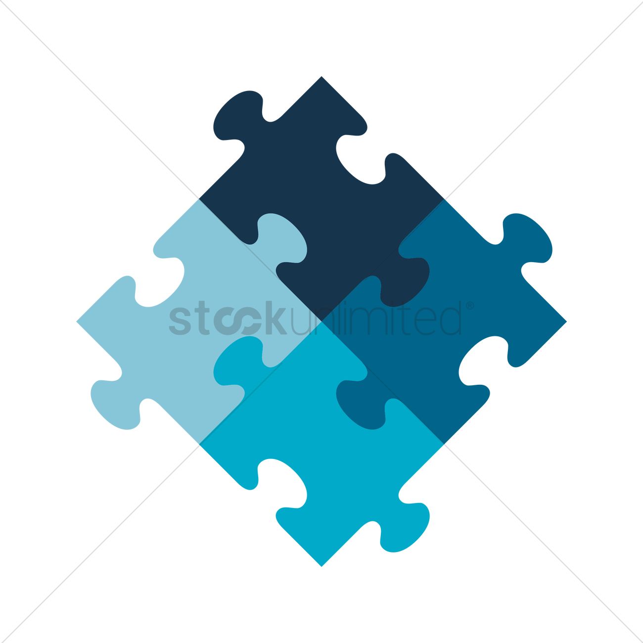 Puzzle Icon Vector Image 1300x1300 Puzzle Icon Vector Image