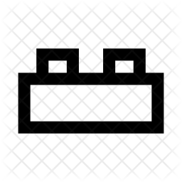 256x256 Puzzle Piece Icon Of Line Style