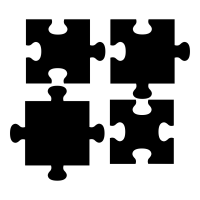 200x200 Puzzle Pieces Icons Noun Project