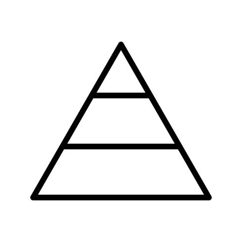 490x490 Pyramid Vector Icon