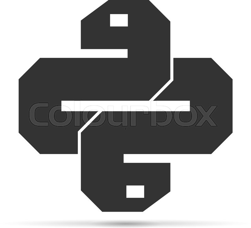 Python Icon Isolated On Background Stock Vector Colourbox 800x725 Python Icon Isolated On Background Stock Vector Colourbox
