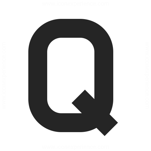 512x512 Symbol Q Icon Iconexperience