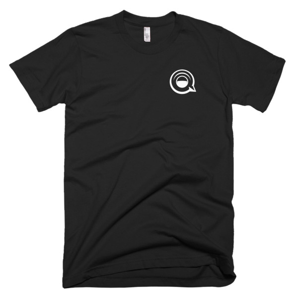 600x600 Black Qlab Q Icon T Shirt Figure Online Store Powered