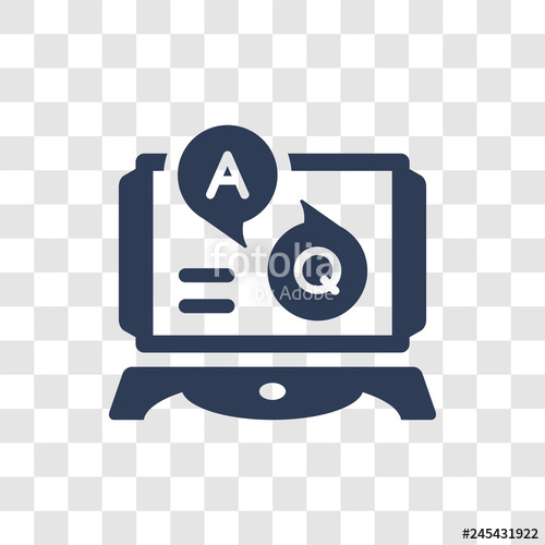 500x500 Qa Icon Vector Stock Image And Royalty Free Vector