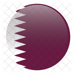 Qatar Flag Icon Of Flat Style 256x256 Qatar Flag Icon Of Flat Style