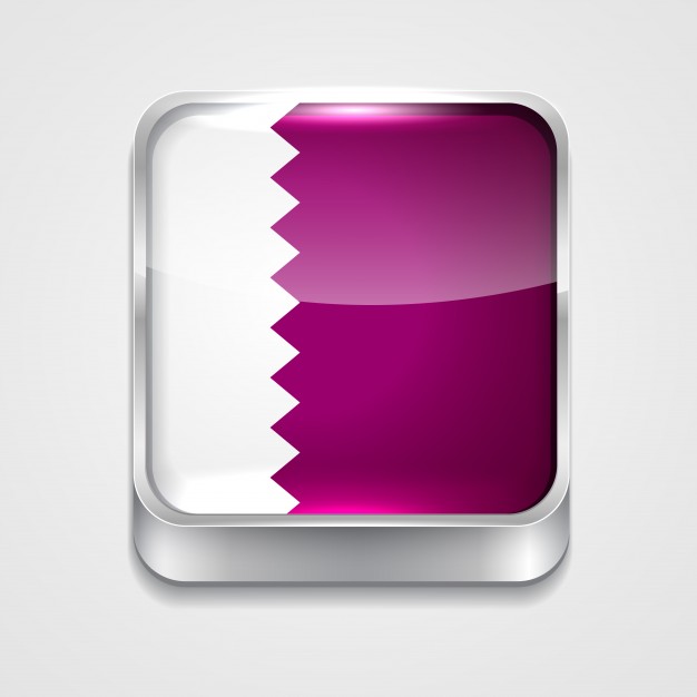 Flag Icon Of Qatar Vector Free Download 626x626 Flag Icon Of Qatar Vector Free Download