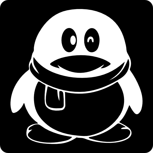 512x512 Qq Social Logo Of A Penguns Free Download