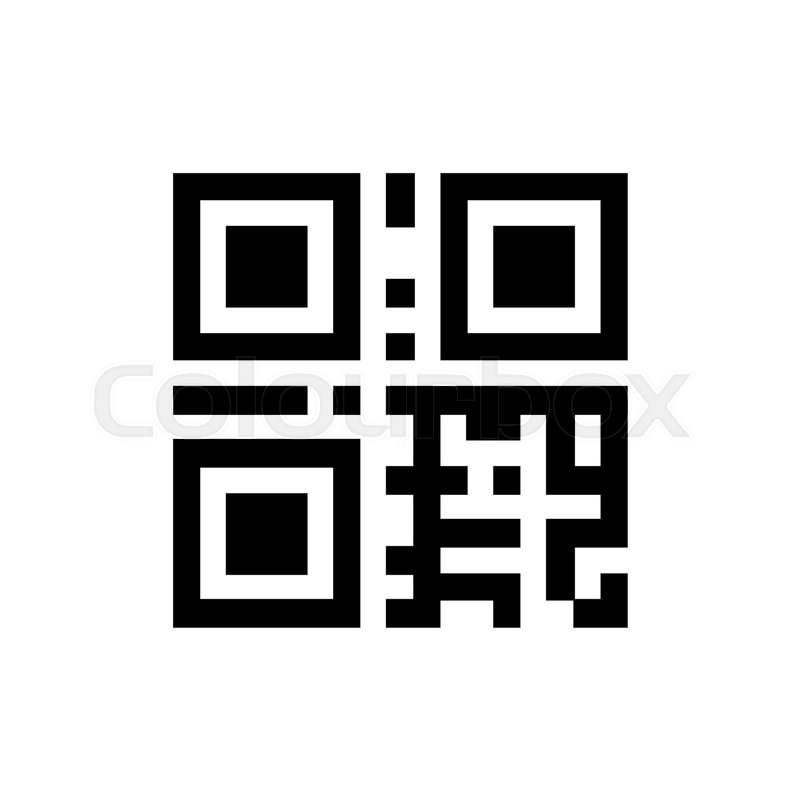 800x800 Contemporary Information Qr Code Icon Stock Vector Colourbox