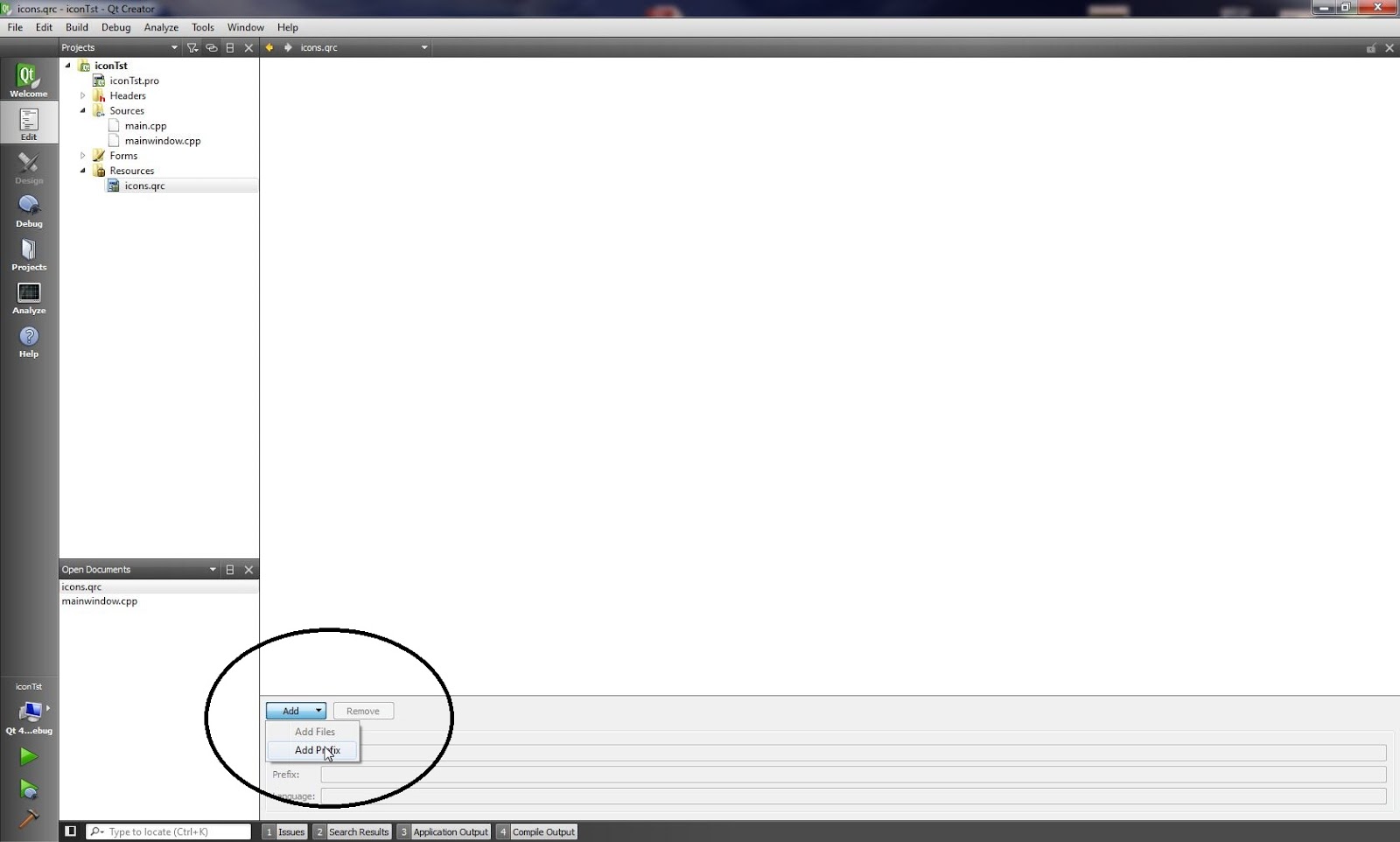 Programming Log Adding Icons To An Application With Qt Creator 1600x962 Programming Log Adding Icons To An Application With Qt Creator