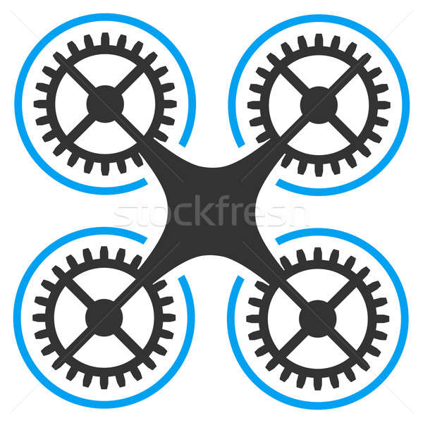 600x600 Quadcopter Icon Stock Photo Victor Ivlichev