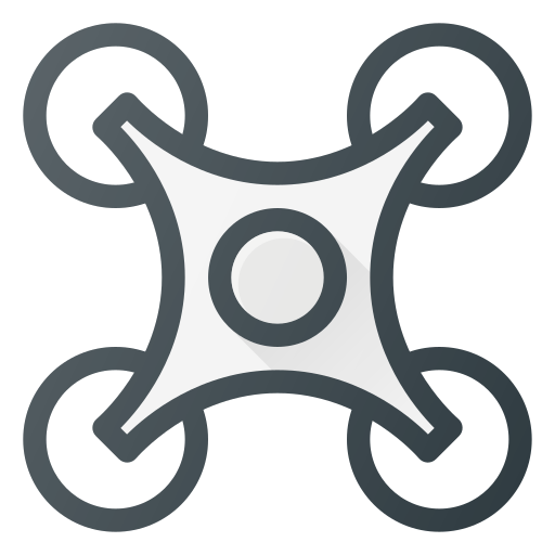 512x512 Technology, Drone, Fly, Quadcopter Icon Free Of Free Set Color Outline