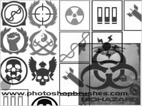 293x219 Quake Arena Photoshop Brushes