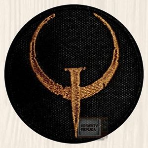 300x300 Quake Logo Embroidered Patch Ranger Team Arena Ultimate