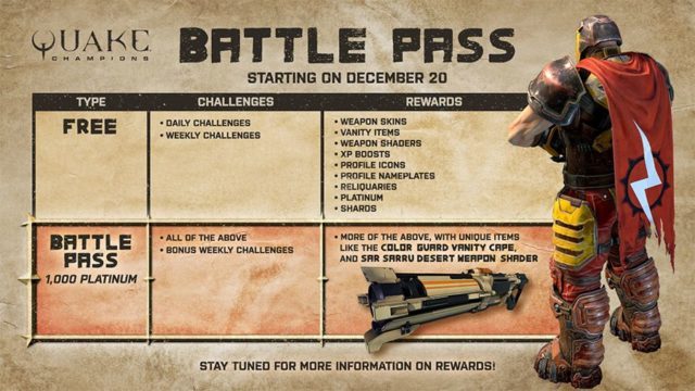 640x360 Bethesda Introduces Battle Pass System To Quake Champions Ubergizmo