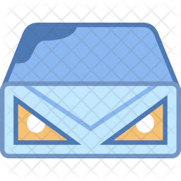 256x256 Mek Quake Icon Of Colored Outline Style