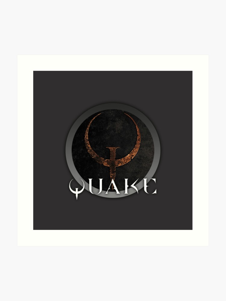 750x1000 Quake Icon Art Print