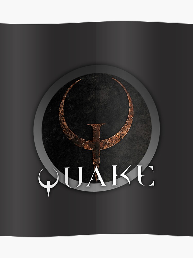 750x1000 Quake Icon Poster