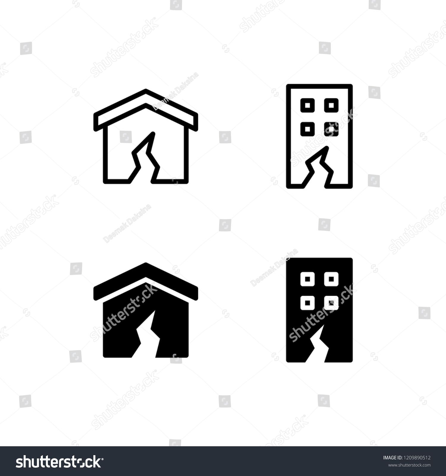 1500x1600 Earthquake Icon Design Earthquake, Disaster, Damage, Quake