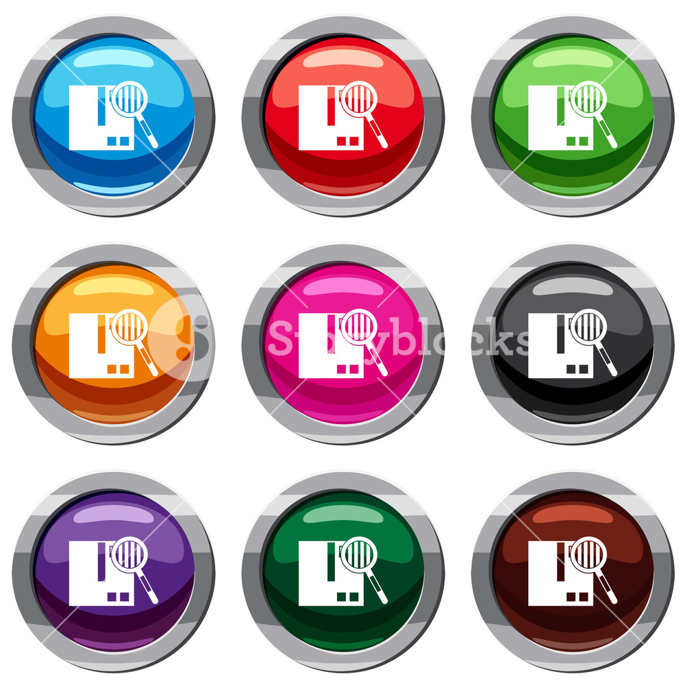 Quality Control Set Icon Isolated On White Icon Collection 1000x1000 Quality Control Set Icon Isolated On White Icon Collection