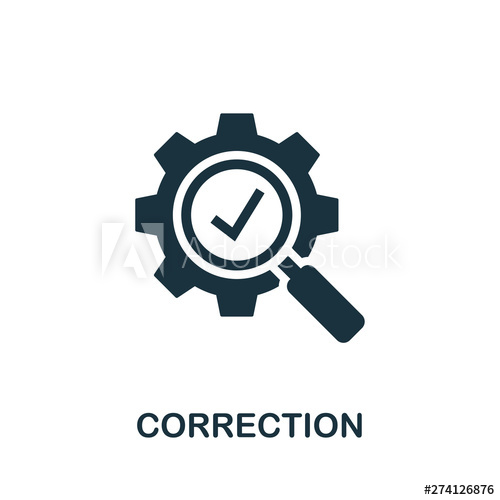 Correction Icon Symbol Creative Sign From Quality Control Icons 500x500 Correction Icon Symbol Creative Sign From Quality Control Icons