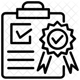 256x256 Quality Assurance Icon Of Line Style