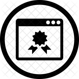 256x256 Quality Icon Of Line Style