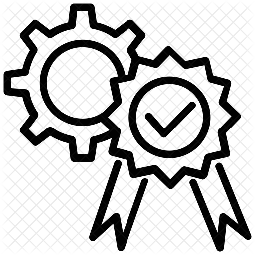 Quality Management Icon Of Line Style 512x512 Quality Management Icon Of Line Style