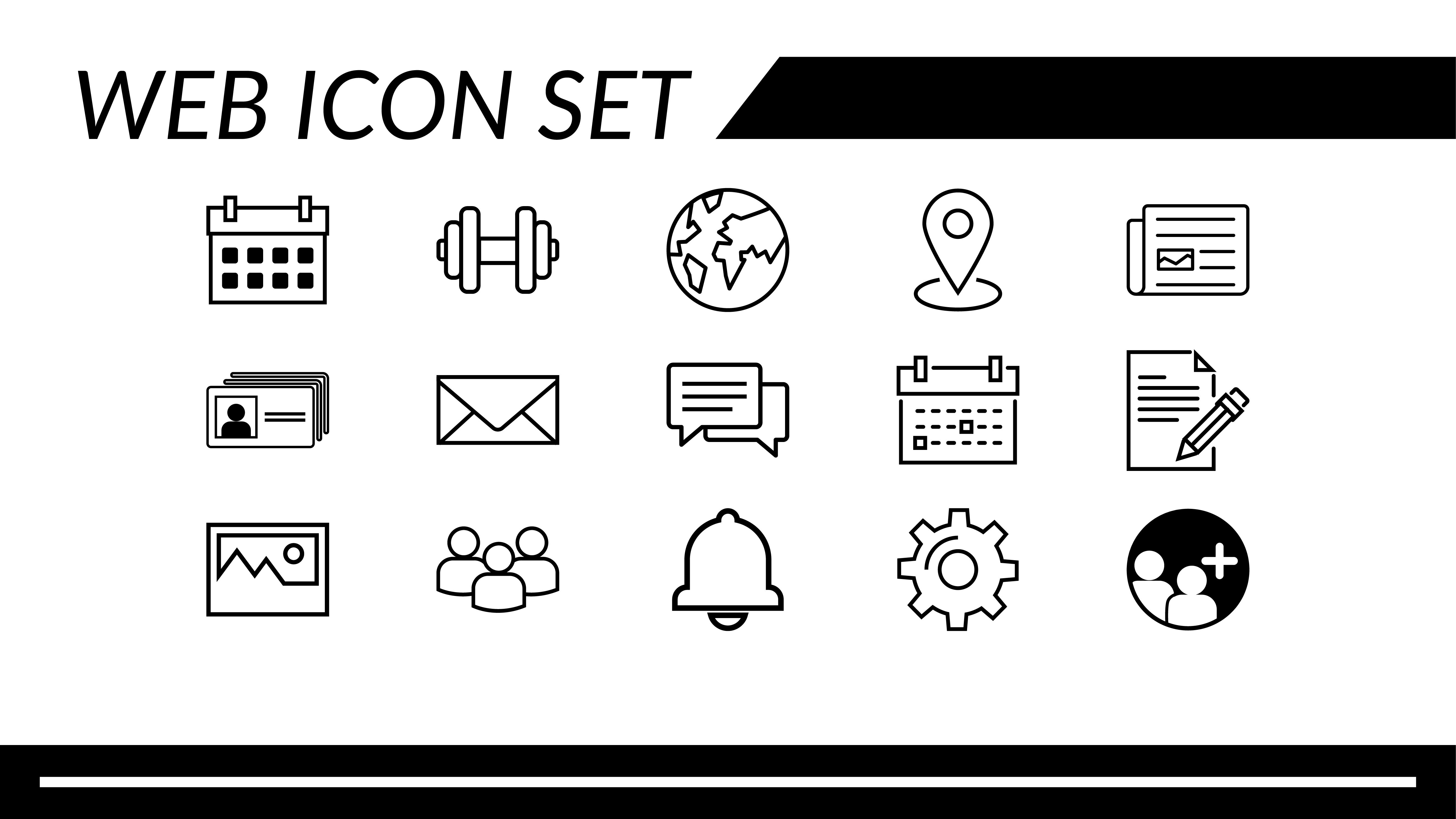 5334x3000 Finsih Project Website Icons Set Lets Make A New Project