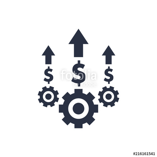 500x500 Costs Optimization And Production Efficiency, Cost Management Icon