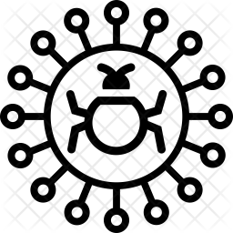 256x256 Quarantine Antivirus Icon Of Line Style