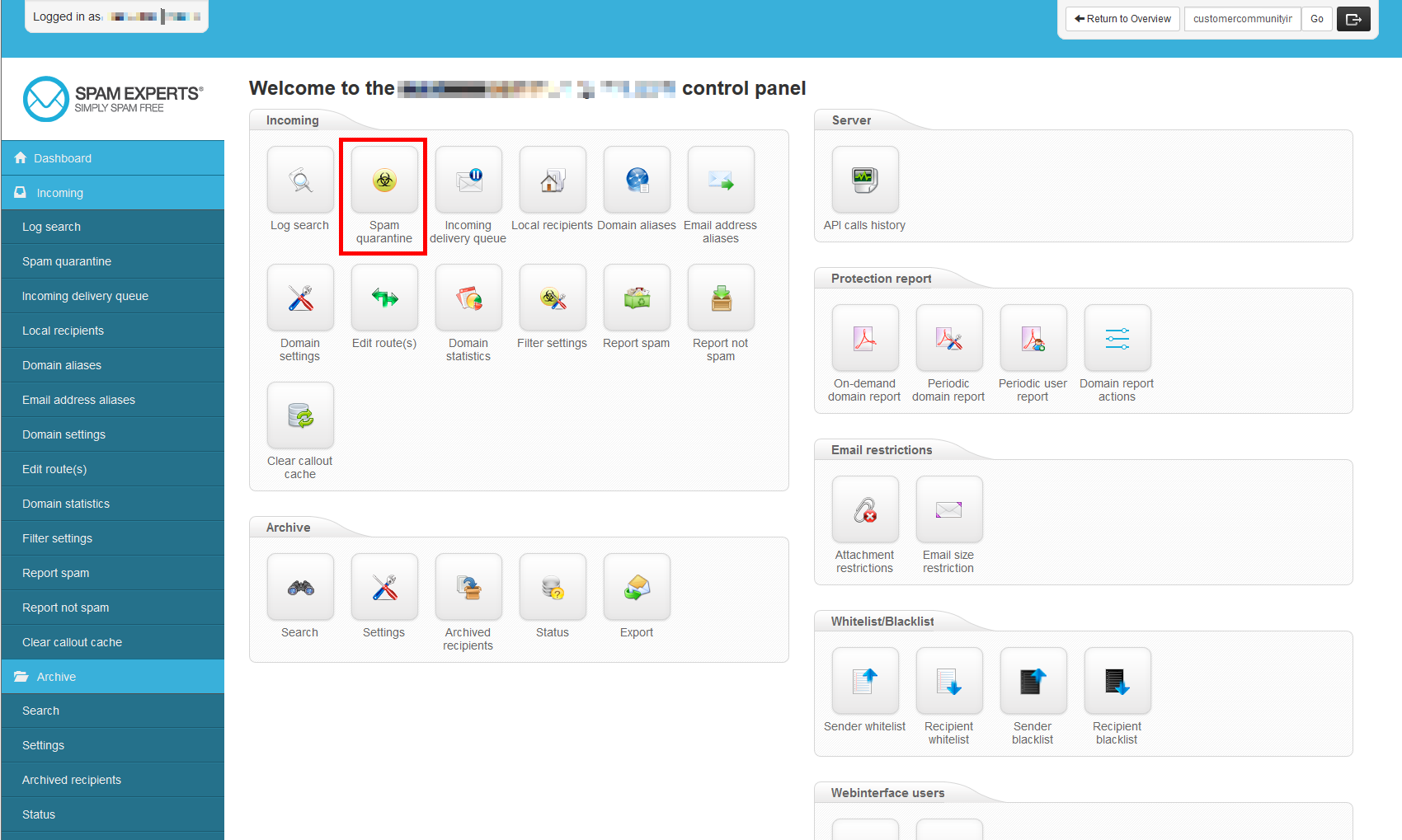 1700x1019 How To Use The Spamexperts Spam Quarantine Tool Web Hosting Hub