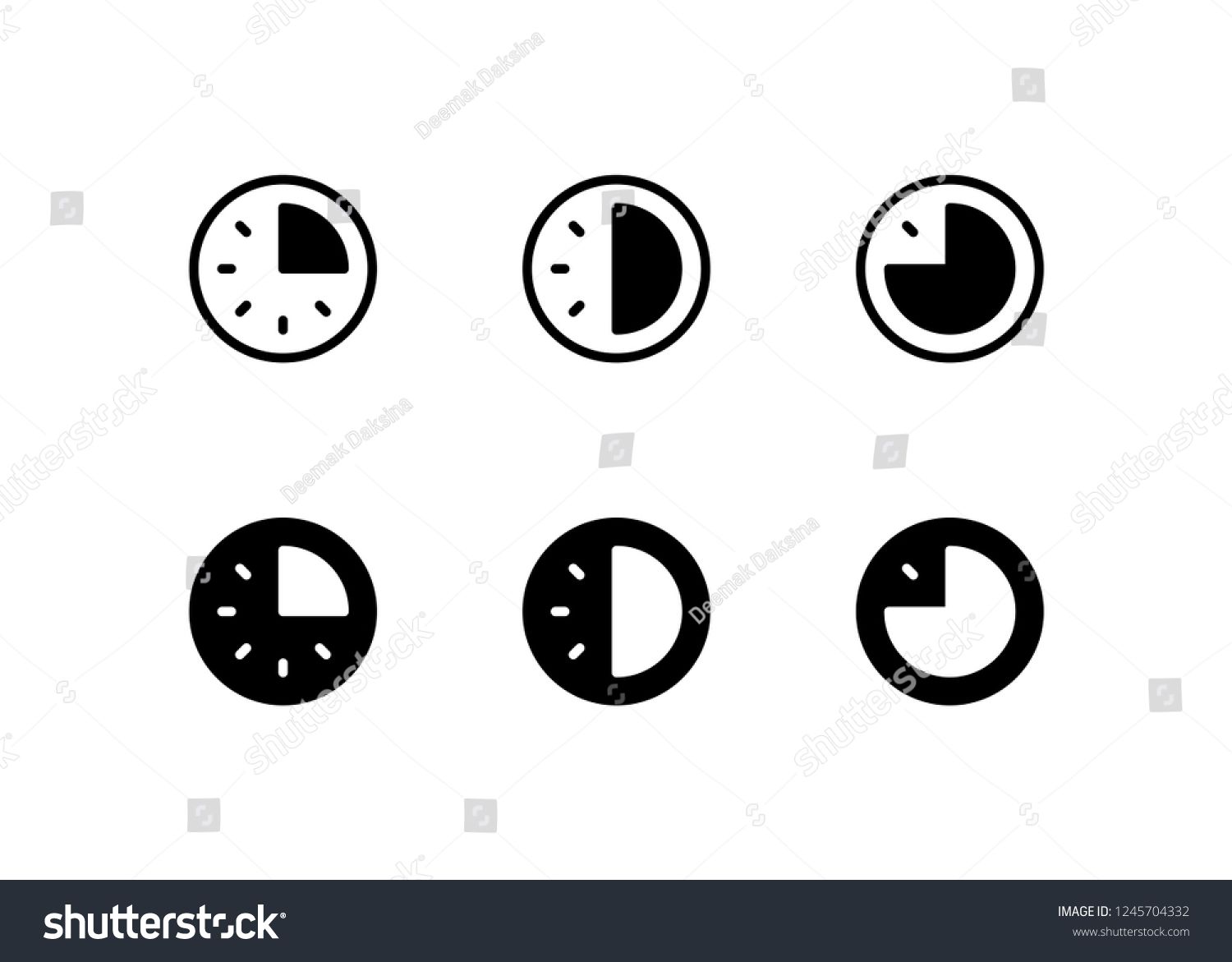 1500x1171 Minute Icon Design Minute, Quarter, Half, Timer, Stopwatch, Icon