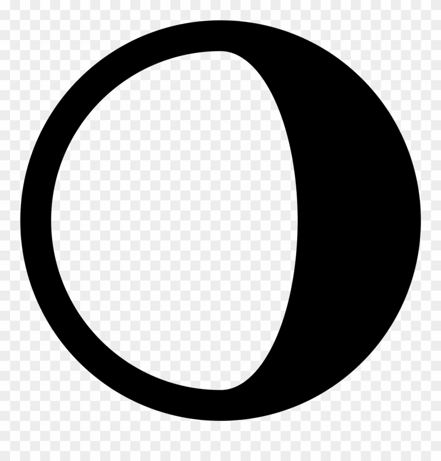 880x920 Moon Last Quarter Icon Clipart