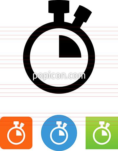 400x509 Stopwatch Countdown Icon