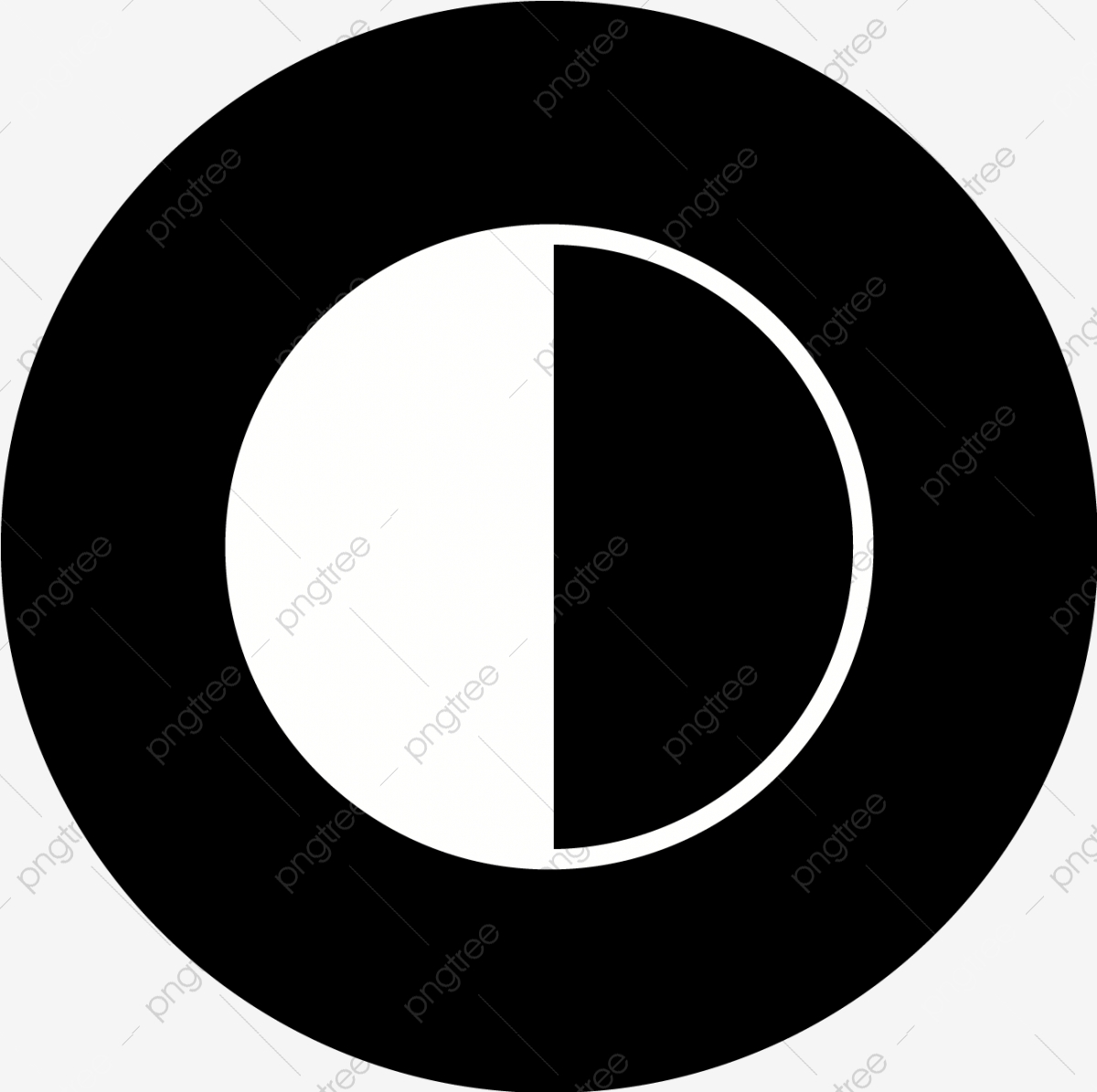 1200x1195 Vector Last Quarter Icon, Weather, Moon, Forecast Png And Vector