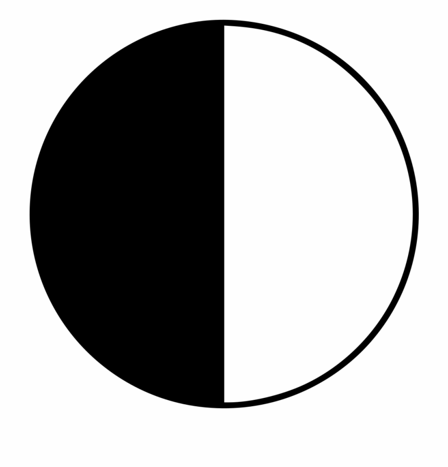 920x960 First Quarter Moon Png