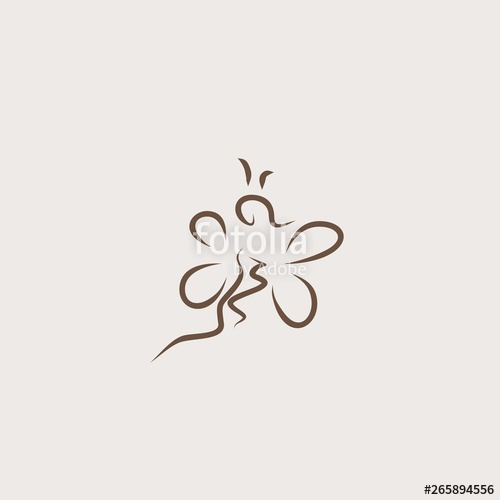Queen Bee Icon Line Vector Illustration Stock Image And Royalty 500x500 Queen Bee Icon Line Vector Illustration Stock Image And Royalty