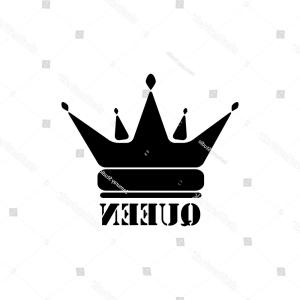 300x300 Queen Crown Icon Simple Style Vector Hoodamathrun