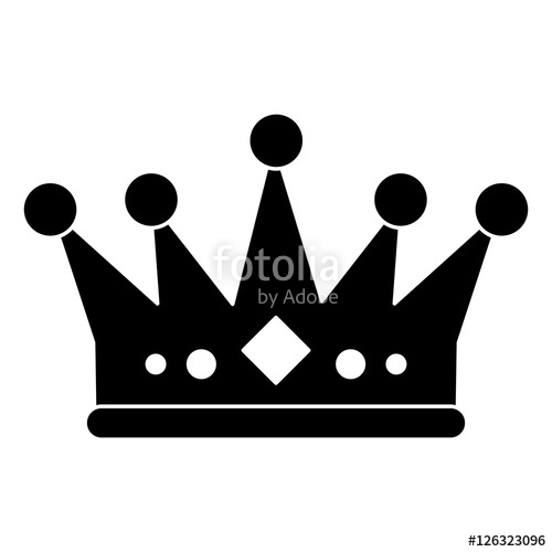 500x500 Royalty Crown Icon King Queen Luxury Jewelry And Kingdom Theme