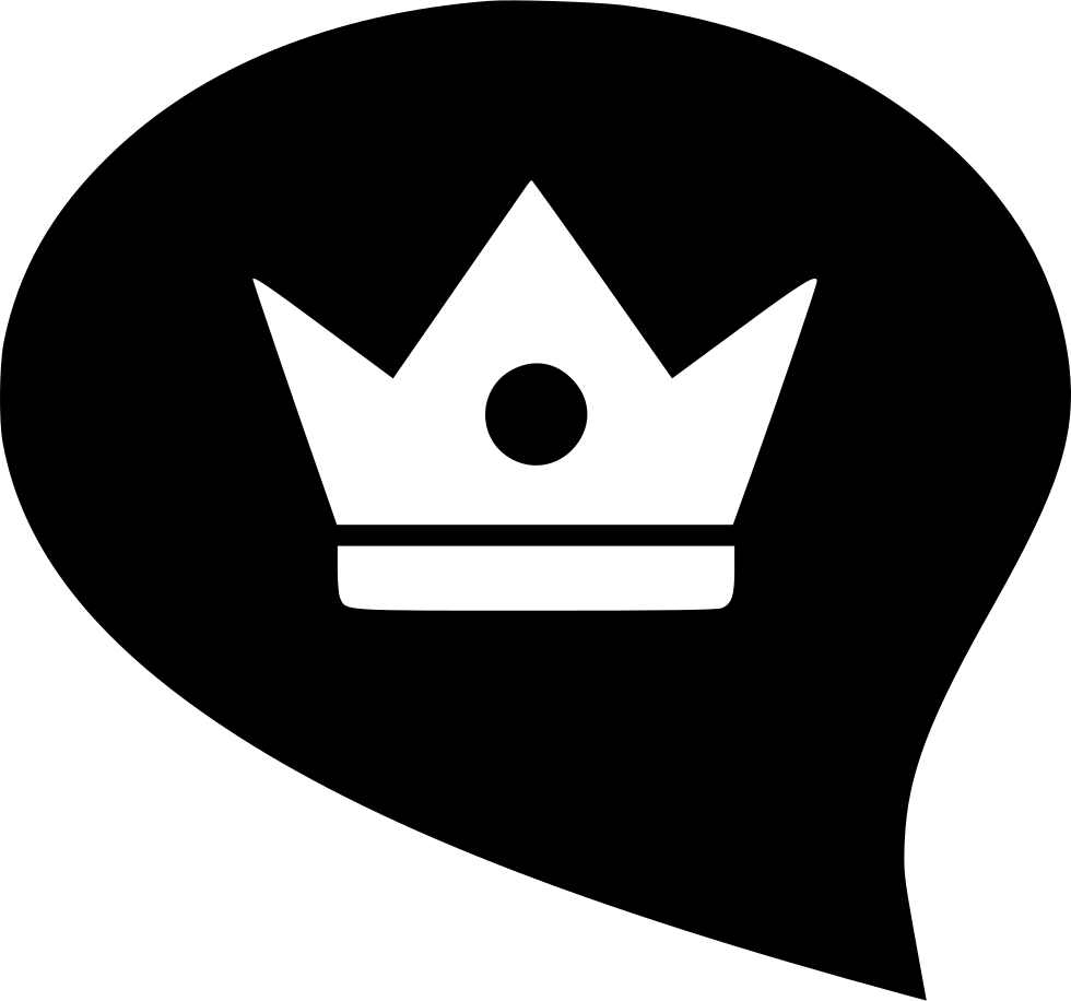 980x916 Crown King Queen Bubble Png Icon Free Download