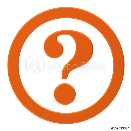 Question Mark Interrogation Point Asking Sign Orange Button 500x500 Question Mark Interrogation Point Asking Sign Orange Button