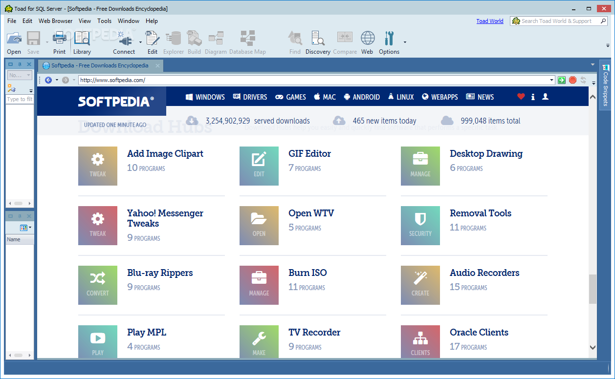 1258x776 Download Toad For Sql Server