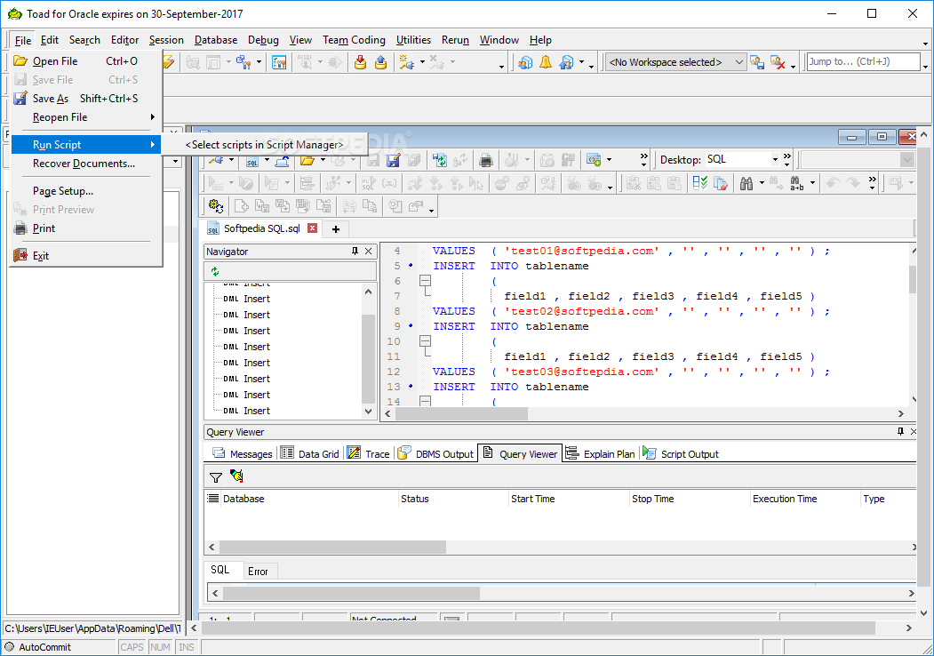 1051x738 Download Toad For Oracle
