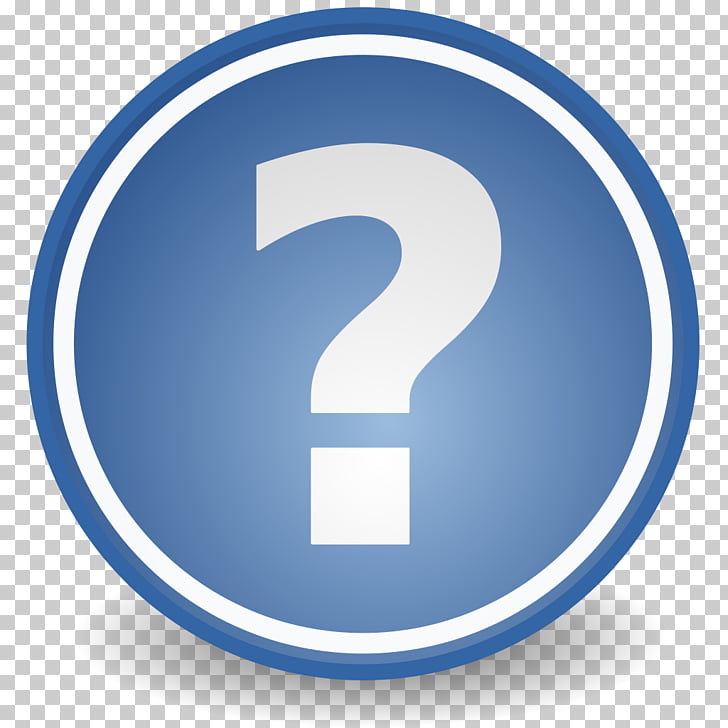 728x728 Computer Icons Question Social Media, Blue Question Mark Icon