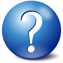 256x256 Blue Question Mark Icon Free Icons Download