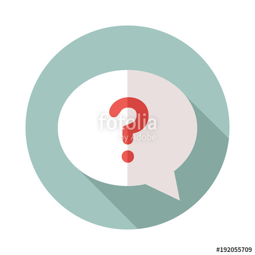 Speech Bubble With Question Mark Icon Stock Image And Royalty 500x500 Speech Bubble With Question Mark Icon Stock Image And Royalty