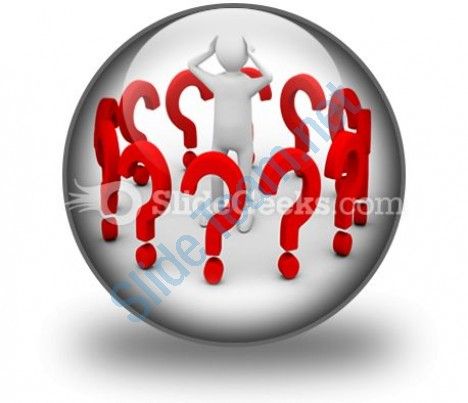 468x403 Man With Question Powerpoint Icon C Presentation Themes