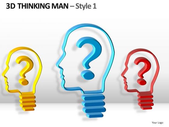 560x420 Thinking Men With Questions Powerpoint Templates And Ppt Slides